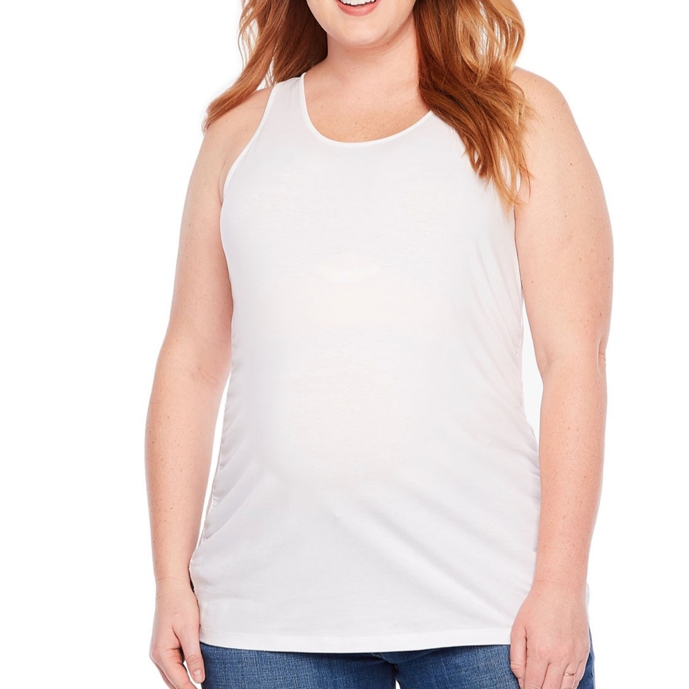 Belle & Sky Maternity Tank - Plus
